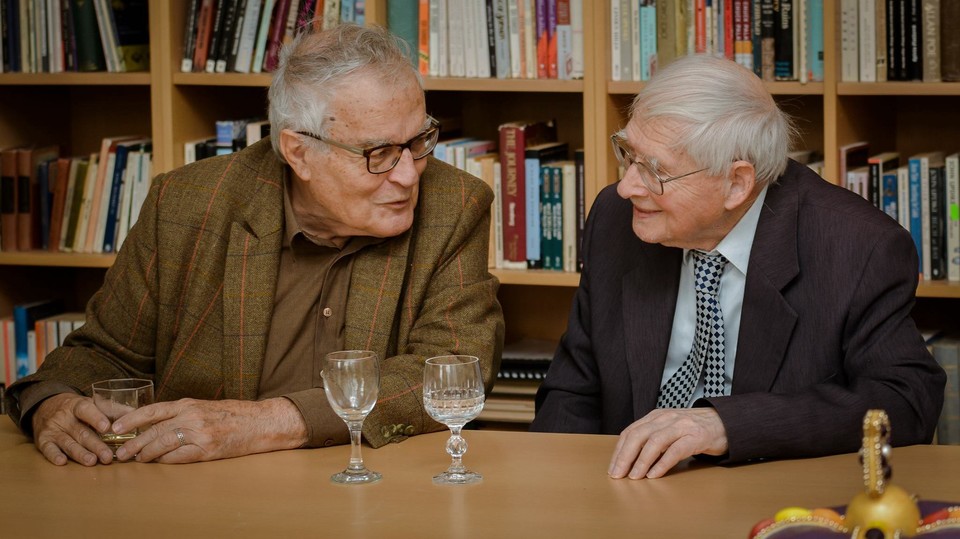 Prof. Peprník's 90th birthday party Prof. Peprník's 90th birthday party